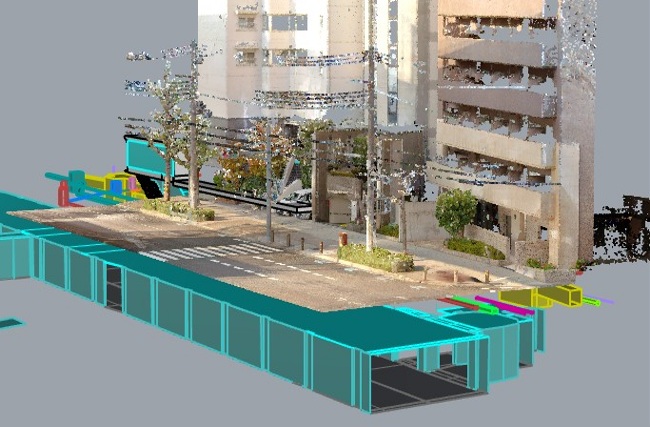 3Dレーザー測量 4